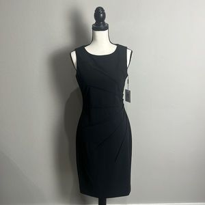 NWT Calvin Klein Black Body-con Dress Sz 6